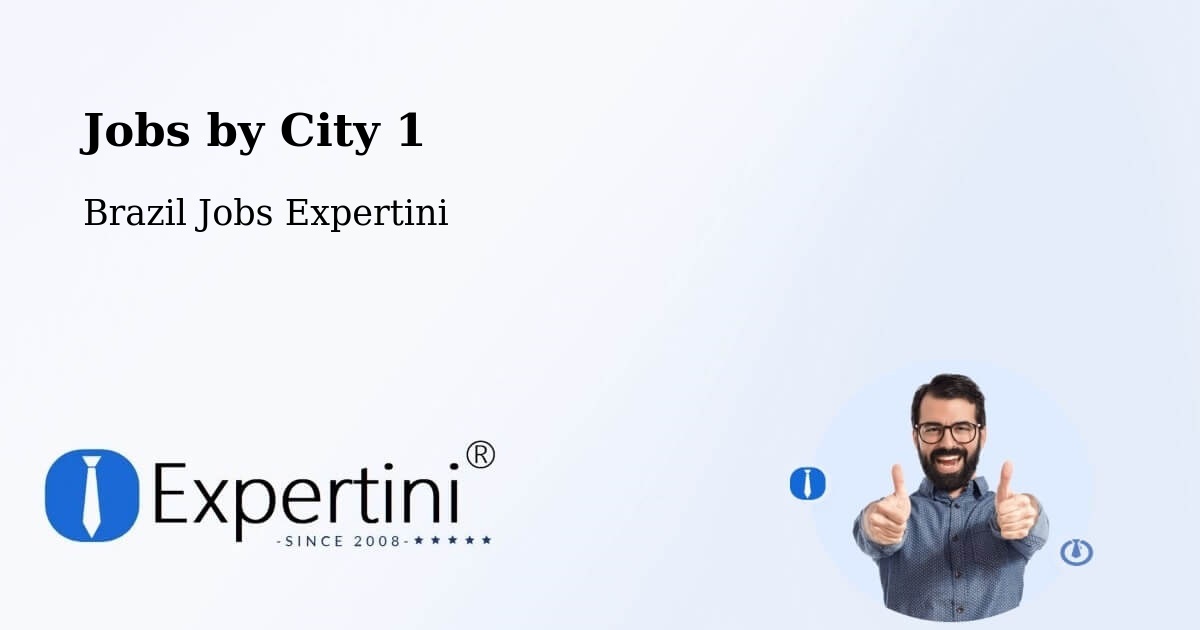 City Jobs in Brazil - Expertini